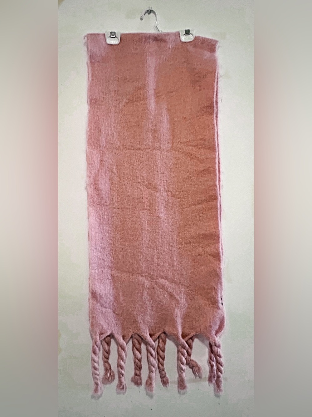 Women's Pink Midi Scarf - Classic Lightweight Style